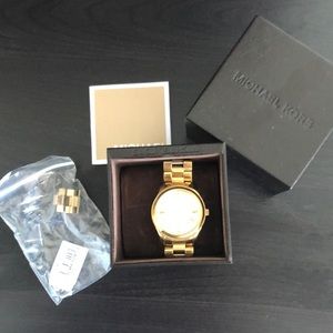 Gold Michael Kors Watch